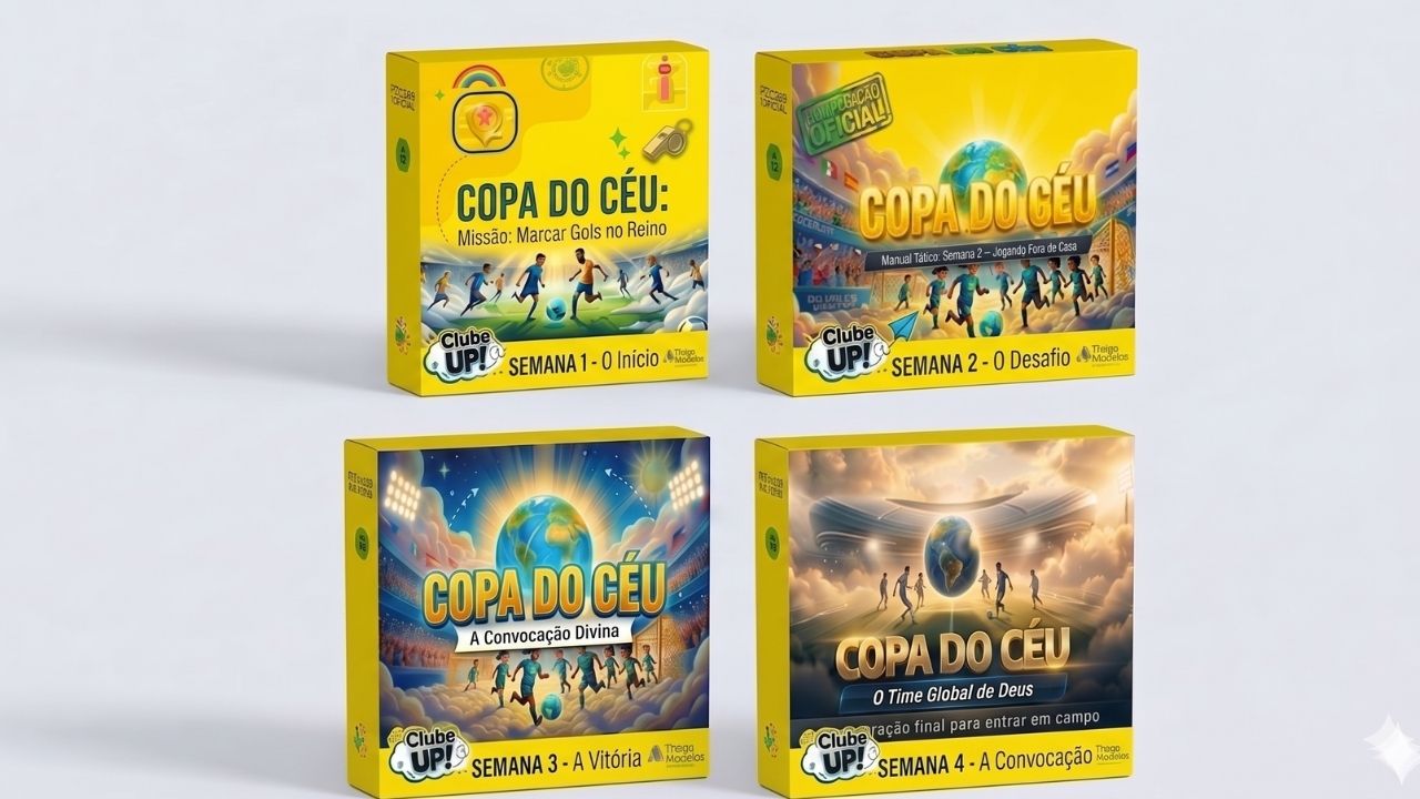 Caixas Copa do Céu — exemplo de kit Clube UP!